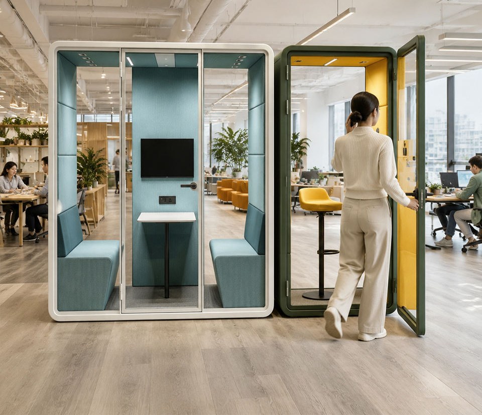 Acoustic Phone Booth Pod